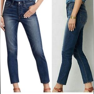 American Eagle Vintage High Rise Button Fly Jeans 4